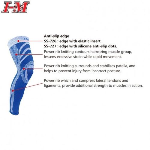 Athletic Compression Sleeve/Support - Power Sleeve & Supports - SS-726 / 2