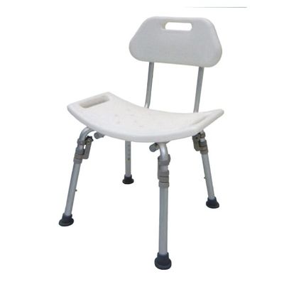 HS7121 Bath Bench, Detachable Back, Individual Folding Legs