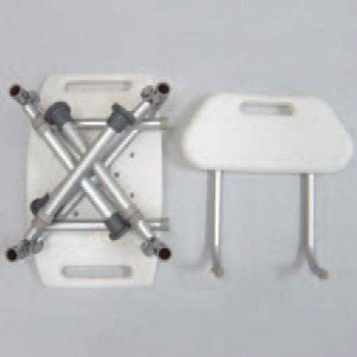 HS7121 Bath Bench, Detachable Back, Individual Folding Legs / 2