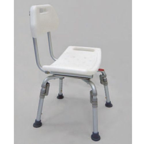 HS7123 Swivel Shower Bench, Detachable Back, Individual Folding Legs / 3
