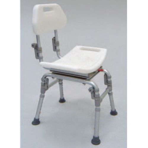 HS9113 Swivel Shower Bench, Foldable Back, Parallel Folding Legs / 2