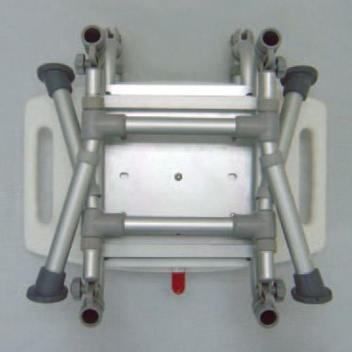 HS9113 Swivel Shower Bench, Foldable Back, Parallel Folding Legs / 3