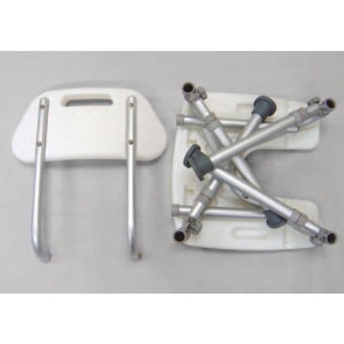 HS7221 U-shape Bath Bench, Detachable Back, Individual Folding Legs / 3