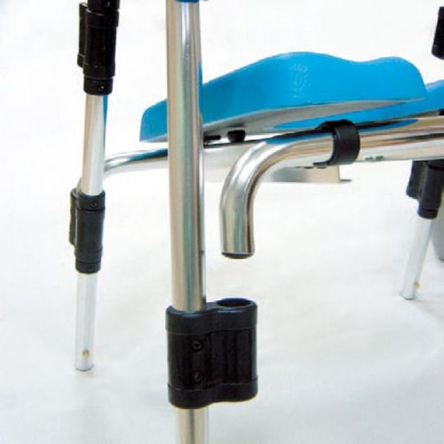 HT2093 Alum. Over-Toilet, Detachable Back, PU Seat, K/D Assembly / 2
