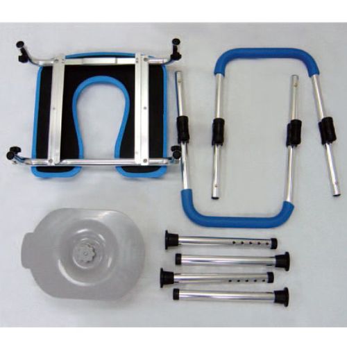 HT3012 Alum. Over-Toilet , K/D Assembly / 2