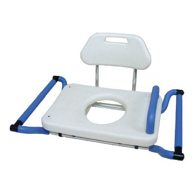 HB7C21 Bariatric Alum. Bathtub Commode/Shower Seat