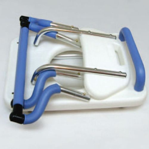 HB7C21 Bariatric Alum. Bathtub Commode/Shower Seat / 2
