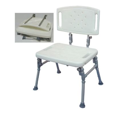 HS9B11S Foldable Shower Bench With Backrest