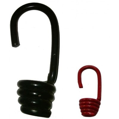 Plastic coated bungee hook