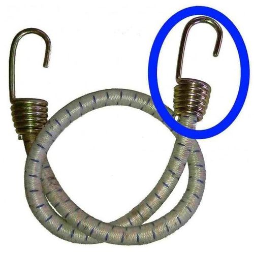 Dichromated bungee hook / 2