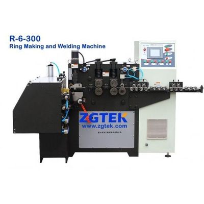 Auto ring making and welding integrated machine