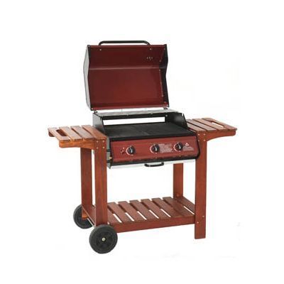 3B wooden trolley with hood SH-9903-WH