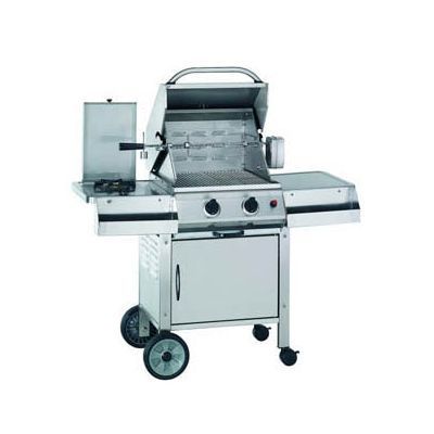 2B stainless steel gas grill cabinet trolley SH-0127