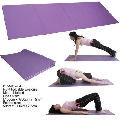 NBR Foldable Yoga Mat
