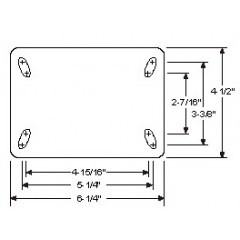 #35 SERIES_MEDIUM/HEAVY DUTY COLD FORGED CASTERS / 2