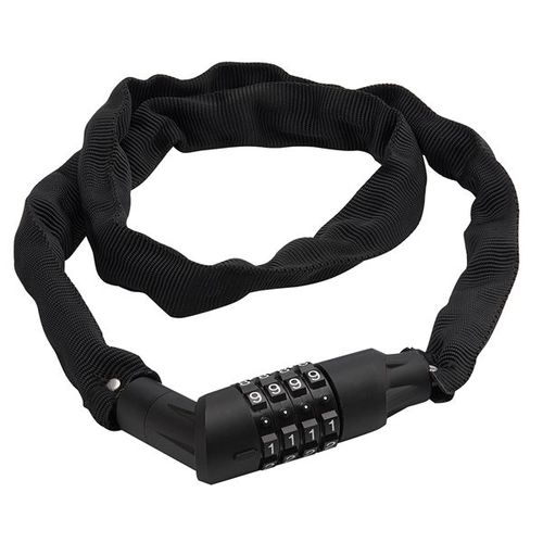 4 dials resettable 2 Wheel Security  vinyl coated Cable Lock / 3