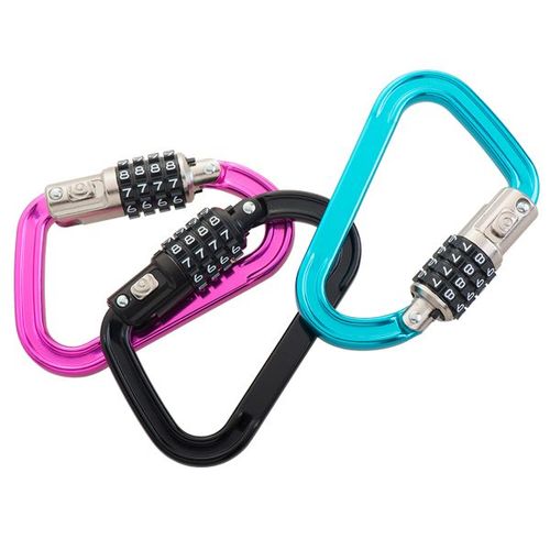 Aluminum 4 digit convience combination Pad lock Made in Taiwan / 2