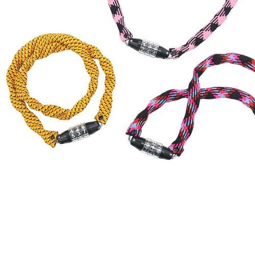 Big Dials Design 2 Wheel Security Combination Cable Lock / 3