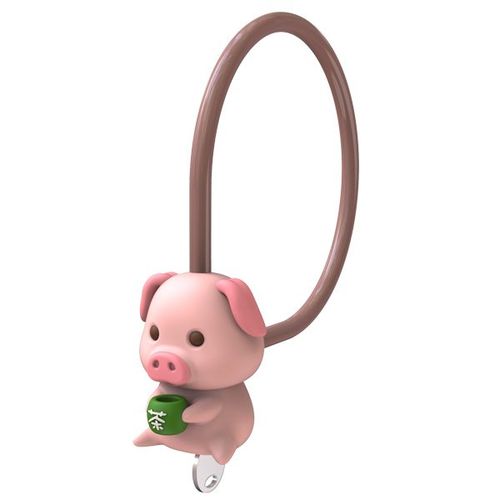 WD800/WD801/802 Animal Characters Design 2 Wheel Security Key Cable Lock / 2