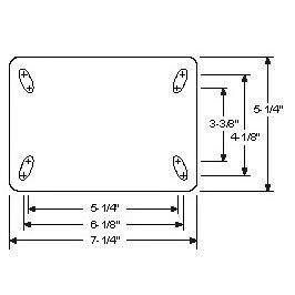 #90 SERIES_HEAVY DUTY drop FORGED CASTERS / 2