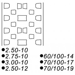 (F-807) Tires/Wheel Parts/Motorcycles & Parts / 2