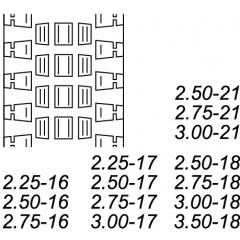 (F-879) Tires/Wheel Parts/Motorcycles & Parts / 2