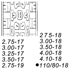 (F-889) Tires/Wheel Parts/Motorcycles & Parts / 2