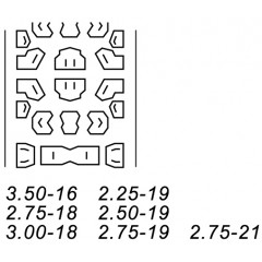 (F-890) Tires/Wheel Parts/Motorcycles & Parts / 2