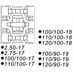 (F-897) Tires/Wheel Parts/Motorcycles & Parts / 2