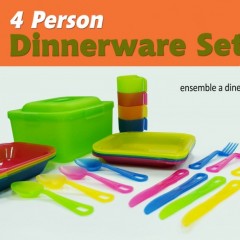 4 Person Dinnerware Set / 2