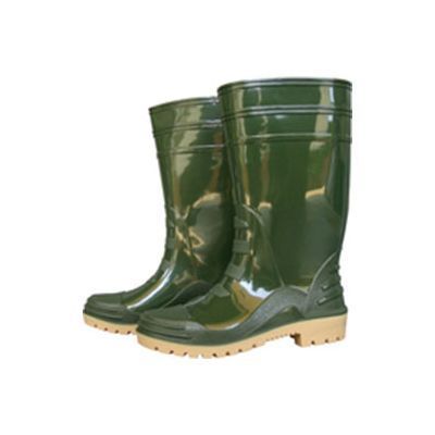 TS-9163-Superior-two-color-rain-boots-(green)