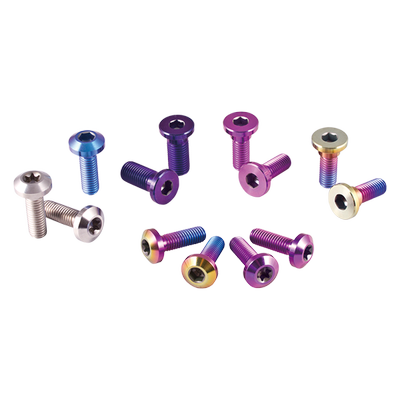 Motorcycle Disc Ti-Colorful Bolt Anodized