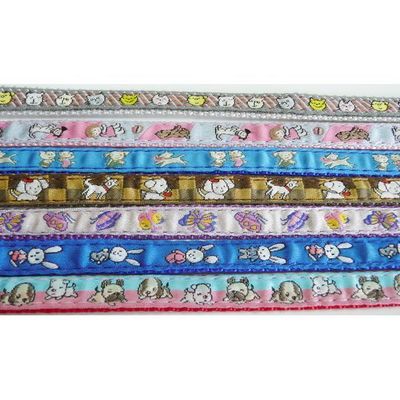 Ribbon Webbing, DIY Material, Pet products, Soft fabric, Lovely Pattern, High Quality