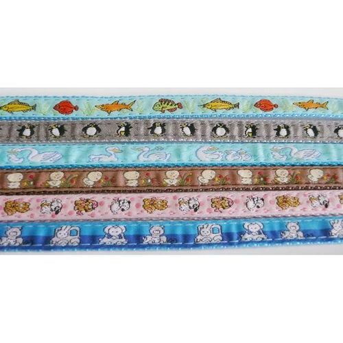Ribbon Webbing, DIY Material, Pet products, Soft fabric, Lovely Pattern, High Quality / 2
