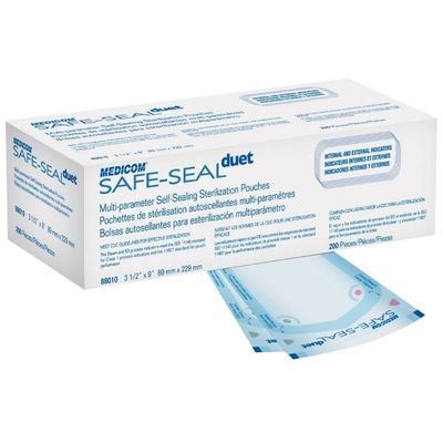 Safe-Seal® Duet Sterilization Pouches (Self-Sealing)