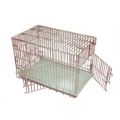 Stainless Steel Folding Cage, Double door design