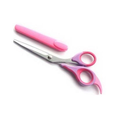 Soft Handle Scissors, Grooming tool, Adorable color design