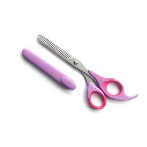 Soft Handle Scissors, Grooming tool, Single thinning / 2