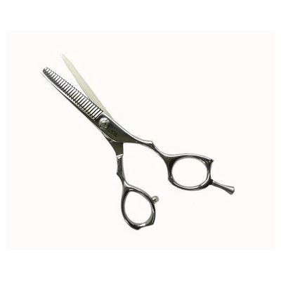 All Stainless Steel Scissors, Single thinning, Professional trimming tools, Barber scissors