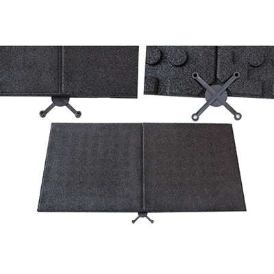 DIY Jigsaw rubber mat for fitness centers BR-003
