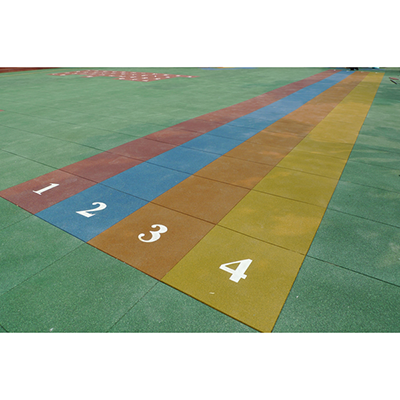 DIY Jigsaw rubber mat for fitness centers BR-006