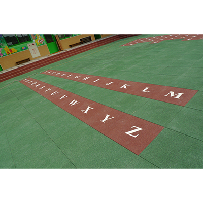 DIY Jigsaw rubber mat for fitness centers BR-007