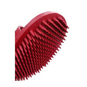 Oval Rubber Brush, Long pin, Massage brush / 2