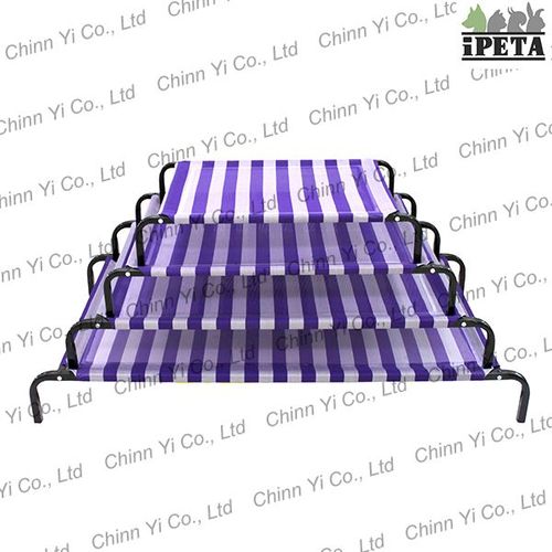 (P11105~P11108) Classic Dog Bed - Purple & White / 2
