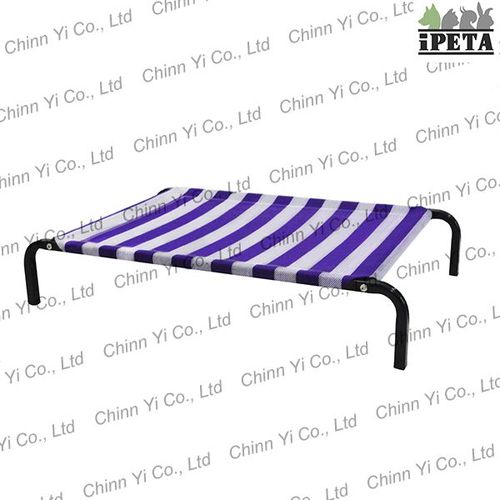 (P11105~P11108) Classic Dog Bed - Purple & White / 3