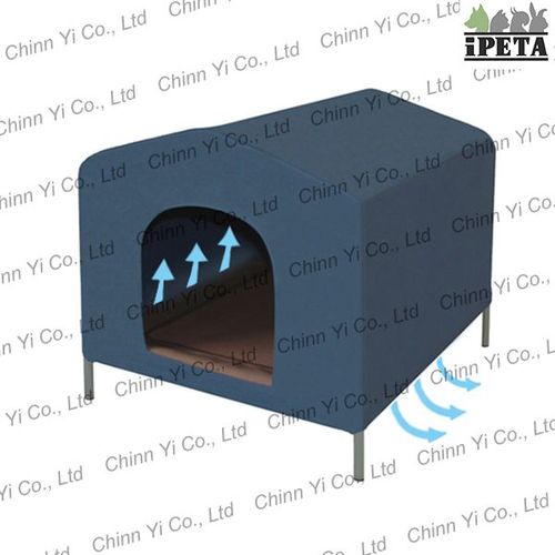 (P12005~P12008) Dog House - Cobalt / 2