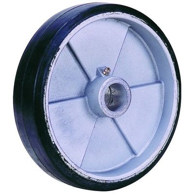 MOLDON RUBBER ON ALUMINUM CENTER WHEELS