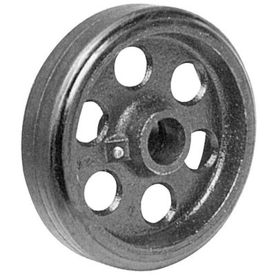 LOW PROFILE MOLDON RUBBER WHEELS