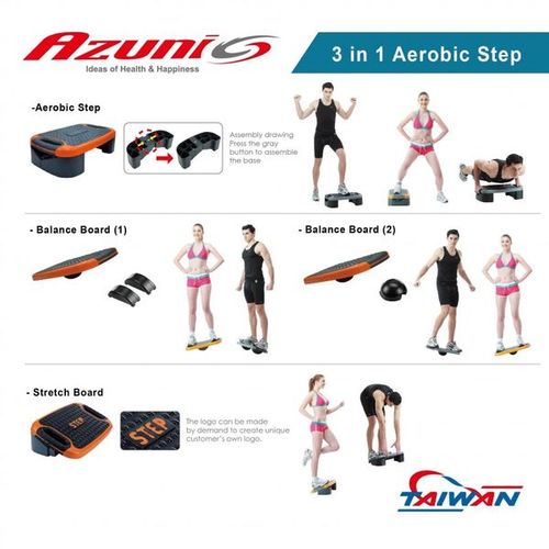 ASA422 3 in 1 Aerobic Step / 3