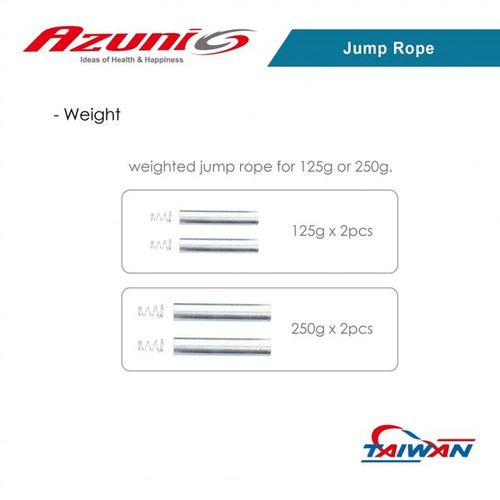 ASL411 Jump Rope With Weight / Without Weight / 3